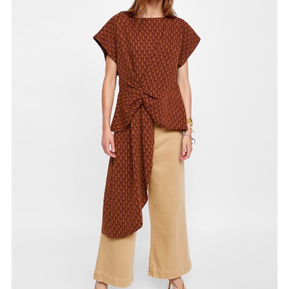 ZARA Jacquard T-Shirt